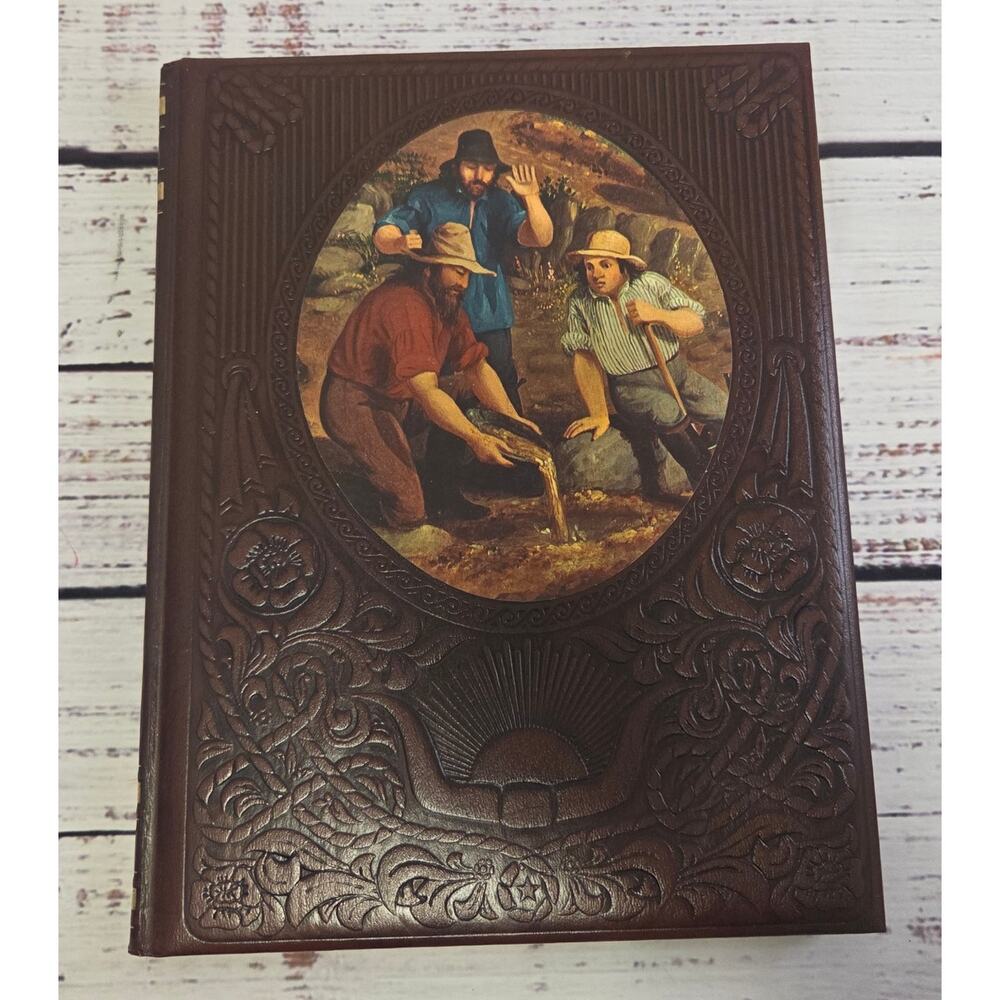 Time Life Books The Old West Book The Forty-Niners Leatherette 1974 Vintage